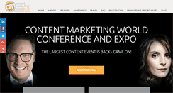 Desktop Screenshot of contentmarketingworld.com